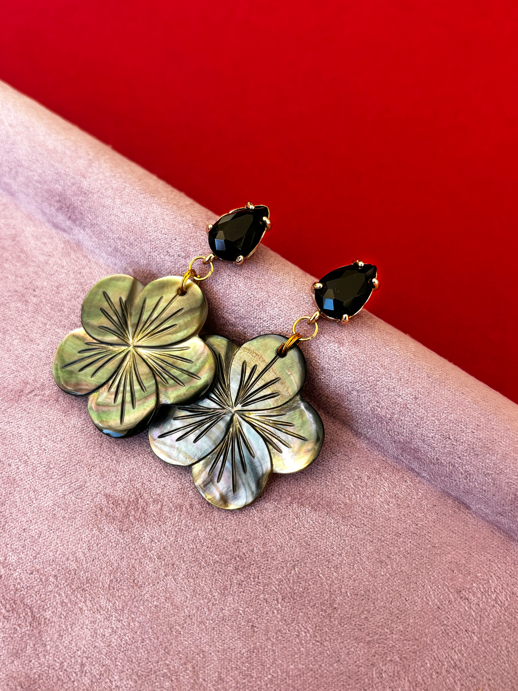 Moody Opaline Blossoms
