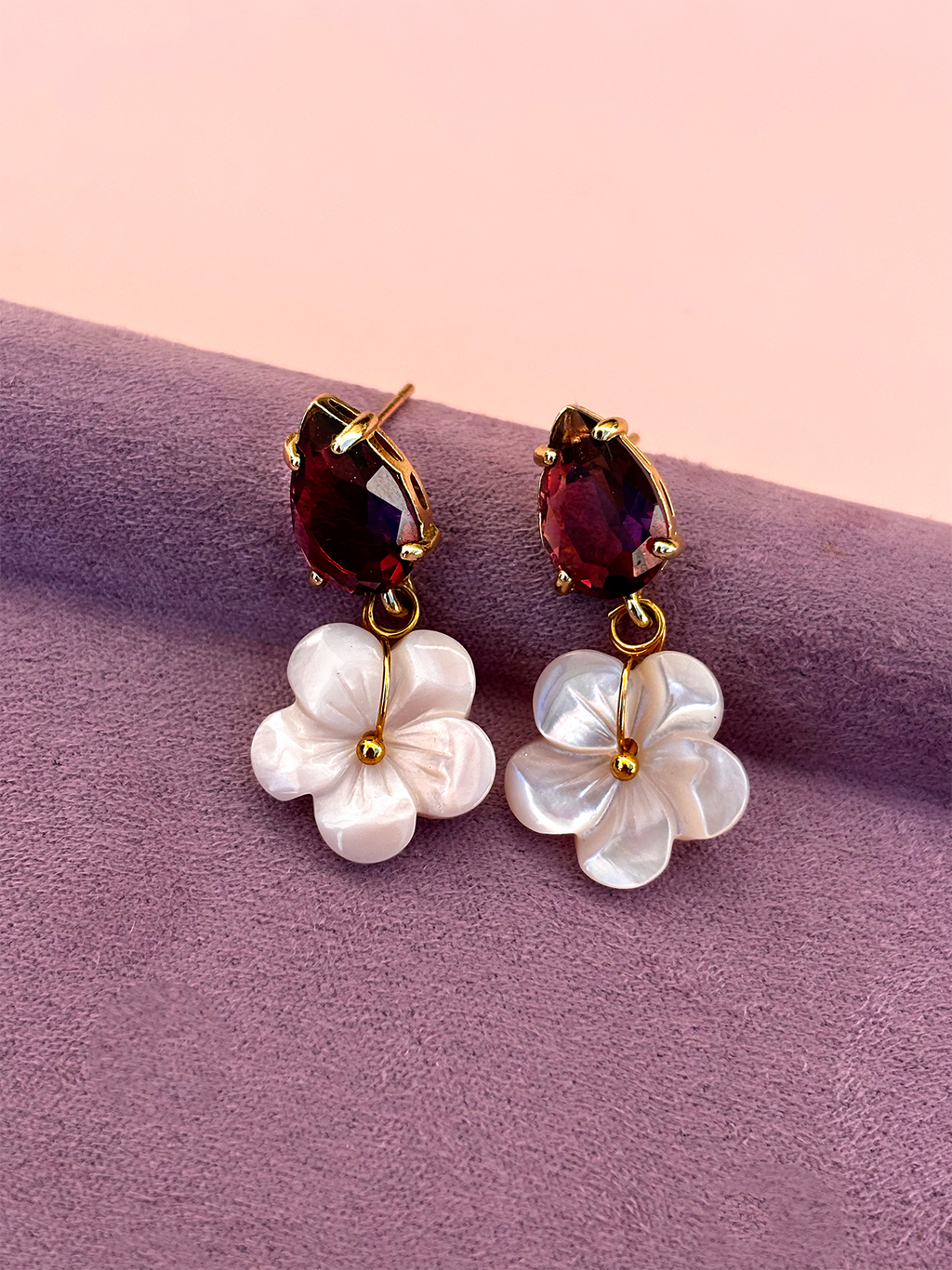 Pomegranate Opaline Blossoms
